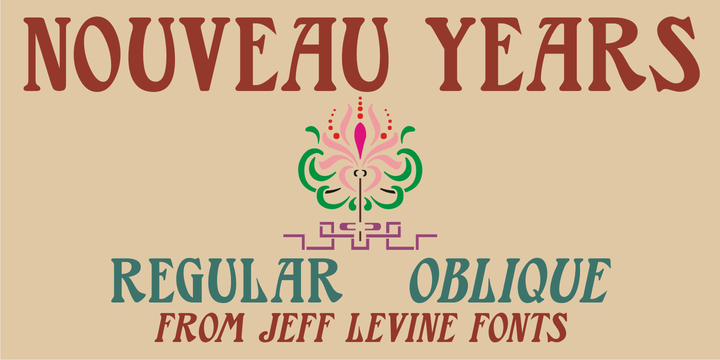 Fuente Nouveau Years JNL